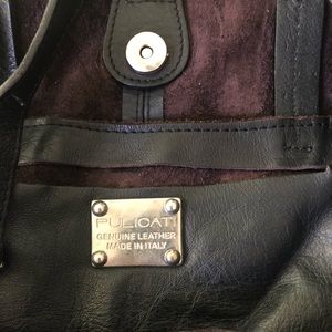 Pulicati Leather Satchel Purse
